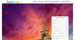 Desktop Screenshot of eurorutas.com